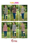 Orio By Tips And Tops Rayon Wrinkle Printed Western Top Wholesalers In Delhi
